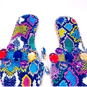 Cute Rhinestone Sandals
